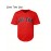 Men'S Baseball Shirt # 34 Red Baseball Shirt Suitable For Competition Training Team Sports S-3XL