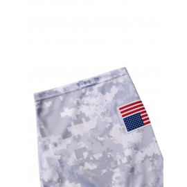 Men's Camo Football Jersey #10, 100% Polyester V-Neck Sports Shirt, Letter & Number, Loose Fit for Training, Casual, Streetwear - Spring/Summer/Fall