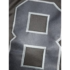 Men'S #87 Breathable Rugby Jersey - V-Neck, Short Sleeve, Classic Embroidered American Football Shirt for Training & Casual Wear