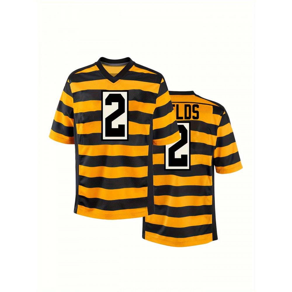 Men'S Polyester Rugby Jersey #2 - V-Neck Sports Shirt for Casual, Running, Training, Outdoor - Embroidered Design, Slight Stretch, Four Seasons Wear - Universal Fit for Adults and Teens Men'S Polyester Rugby Jersey #2 - V-Neck Sports Shirt for Casual, Running, Training, Outdoor - Embroidered Design, Slight Stretch, Four Seasons Wear - Universal Fit for Adults and Teens