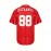 88 Men's Rugby Jersey Sports Training Jersey Red Breathable And Comfortable Casual Shirt S-3XL