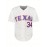 1pc Men'S Embroidered Texas 34 Baseball Jersey - Polyester V-Neck Sports Top with Slight Stretch, Knit Fabric, Button Closure - Versatile for Casual, Festive, Party, Sports Events - Loose Fit for Adults