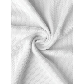 Men's #32 Embroidered Basketball Jersey - 100% Polyester, Stretch Fabric, V-Neck, Sleeveless Sports & Casual Wear for Adults and Teens - Machine Washable