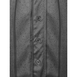 Men'S Baseball Shirt # 12 Grey Casual Sports Shirt S-3XL