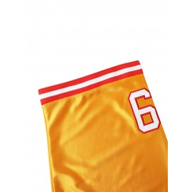 Men's #99 Embroidered Football Jersey - Breathable V-Neck Loose Fit, Vibrant Orange/Red/White Design for Outdoor Sports, Parties & Casual Wear (Sizes S-3XL), Football Gear, Durable Sportswear