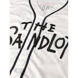 Men'S Baseball Sweatshirt # 30 White Sweatshirt Suitable For Team Sports S-XXXL