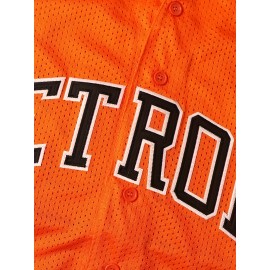 Men'S Baseball Shirt # 23 Orange Baseball Sweatshirt S-3XL